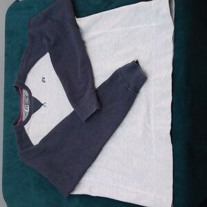 Vintage XL Russell Premium Cotton Blend Sweatshirt Cream/Gray